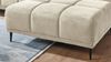 Massivart® Ecksofa MARISOL Cord grau, beige, rost, grün / 286 cm / Cordsofa, Kopfteilverstellung / Sitztiefenverstellung / Nosagunterfederung Bild 3
