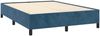 vidaXL Bettgestell ohne Matratze Dunkelblau 140x200 cm Samt 347328 Bild 4