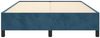 vidaXL Bettgestell ohne Matratze Dunkelblau 140x200 cm Samt 347328 Bild 5