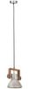 vidaXL Hängelampe Industriestil 25 W Silbern Rund 19 cm E27 320531 Bild 5