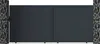 Vente-unique - NAZARIO Eingangstor Metall Grau - B 4,6 cm x H 178 cm x L 390 cm Bild 4