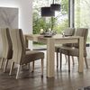 Dmora Ausziehbarer Tisch Takumi, Küchenkonsole, Esstisch mit Verlängerung, Ausziehbares Küchenregal, Made in Italy, 137x90 h79 cm, Eiche Bild 2