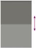 vidaXL Verdunkelungsrollo Grau 150x210cm Stoffbreite 146,6cm Polyester 4011190 Bild 4