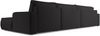 AX LIVING Ablia Sofa U-Form mit Schlaffunktion Schwarze Sofa 364 cm Bild 5
