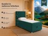 Best for Home Boxspringbett Trinity K-14 Boxspringbett mit Bettkasten & Bonnell-Federkern (Einzelbett, Polsterbett gepolstertes Kopfteil, Jugendbett, Kinderbett, 70x200 80x200 90x200 100x200 cm), Handwerksqualität, TOP Preis-Leistungs-Verhältnis Bild 3