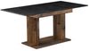 B&D home Esstisch Ausziehtisch MARA, Metallgestell oder Holzgestell, ausziehbar 120-160cm, 4-6 Personen Bild 2