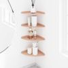 vidaXL Schwebendes Regal mit Regal 4 pcs Rosa 24 x 24 x 2 cm 8004101 Bild 4