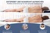 casimum Nackenstützkissen Orthopädisch mit atmungsaktivem Klimabezug, Füllung: Memory Foam, Bezug: Grau, Seitenschläfer, Rückenschläfer, ergonomisches Nackenstützkissen, höhenverstellbar 60x30cm grauer Bezug Bild 4