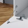 SONNI Lowboard Lowboard TV Hängend Weiß/ Schwarz TV Schrank in Wohnzimmer (Packung), 140/160/180cm tv schrank in wohnzimmer für 35''- 45'' Fernseher Bild 3