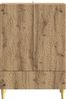 vidaXL Sideboard Artisan-Eiche 66 x 34,5 x 95 cm Holzwerkstoff 895134 Bild 3