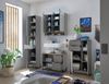 Badezimmer-Set >Denver< (4-tlg.) in grau / Evoke Eiche Dekor - 220x195x35 (BxHxT) Bild 2