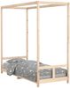 vidaXL Kinderbett 80x200 cm Massivholz Kiefer 834519 Bild 2