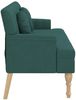 vidaXL Sitzbank mit Kissen Dunkelgrün 113x64,5x75,5 cm Stoff 372134 Bild 4
