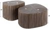 KAWOLA Couchtisch INKA Set 2-tlg. XL Teakholz braun viereckig 31 x 68 x 73 cm Bild 5