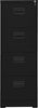 vidaXL Aktenschrank Schwarz 46x62x133 cm Stahl 336280 Bild 2