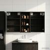 vidaXL Badezimmerschrank-Set 3 pcs 116 x 16 x 62,5 cm Holzwerkstoff 3403809 Bild 4