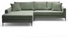 Liadomo Ecksofa Hilary, Cordbezug, verschiedene Farben, Ottomane links oder rechts, Kissen Bild 5