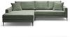 Liadomo Ecksofa Hilary, Cordbezug, verschiedene Farben, Ottomane links oder rechts, Kissen Bild 4