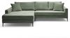 Liadomo Ecksofa Hilary, Cordbezug, verschiedene Farben, Ottomane links oder rechts, Kissen Bild 3