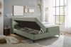 Boxbett >ATLANTIS 6< Liegefläche 180x200 cm, Bezug in olive - 185x102x240cm (BxHxT) Bild 3