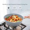 Keramik Bratpfanne 20 cm Antihaft Abnehmbarer Griff Herd Backofen Bild 5
