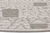 NORTHRUGS Teppich Porto Wendeteppich, rund, Höhe: 5 mm, In-& Outdoor, Wetterfest, Balkon, Garten, Wohnzimmer, Wasserfest Bild 4
