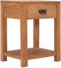 vidaXL Nachttisch 35x35x50 cm Massivholz Teak 287231 Bild 1