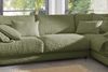 KAWOLA Sofa MADELINE Ecksofa Cord olivgrün Recamiere rechts 86 x 224 x 325 cm Bild 5