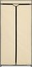 vidaXL Kleiderschrank Creme 75×50×160 cm 282439 Bild 4