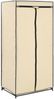 vidaXL Kleiderschrank Creme 75×50×160 cm 282439 Bild 2