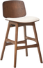 Set mit 2 Barstühlen CHARLESTON Holz Braun Hellbeige Bild 4
