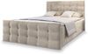 Masseno Boxbett AMON 160x200 cm mit Bonell Matratze und Topper, Doppelbett, Polsterbett mit Kopfteil, Boxspringbett Bild 2