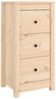 Sideboard 40 x 35 x 80 cm Massivholz Kiefer [813739] Bild 2
