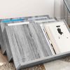 vidaXL Magazinregal Graues Sonoma 65 x 53 x 28,5 cm Holzwerkstoff 890885 Bild 4
