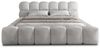 wonello Polsterbett Mira (das Original), Bett mit Bettkasten und Lattenrost – eleganter Boucle-Stoff Bild 4