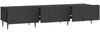 vidaXL TV-Schränk Schwarz 147 x 34,5 x 32 cm Holzwerkstoff 894476 Bild 3