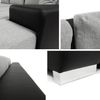 Ecksofa Orkan Premium (Farbe: Piano 26 + Mokka 82) Bild 4