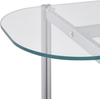 Konsolentisch LOVELL Sicherheitsglas Silber Bild 5