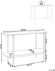 Konsolentisch LOVELL Sicherheitsglas Silber Bild 2