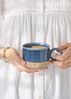 Farbauswahl - Ib Laursen Tasse Kaffeetasse Steingut 290ml mit Herz 2468 blau - 13 Bild 2