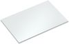 Dekor Spanplatte 19mm Tischplatte weiß melaminharzbeschichtet mit ABS Kante Umleimer - Größe 100 x 200 cm - Höhe 1,9 cm - Farbe Icy White Bild 2
