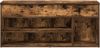 vidaXL Schuhbank Räuchereiche 102x30,5x45 cm Holzwerkstoff 859140 Bild 4