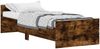 vidaXL Bettgestell ohne Matratze Räuchereiche 75x190 cm Holzwerkstoff 835950 Bild 2