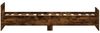 vidaXL Bettgestell ohne Matratze Räuchereiche 75x190 cm Holzwerkstoff 835950 Bild 5
