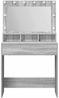 vidaXL Schminktisch Graues Sonoma 78,5 x 41 x 135 cm Holzwerkstoff 865114 Bild 4