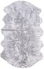 VIVA Home Fellteppich Teppich Dekofell Kuschelfell 60 x 180 cm oder 90 x 150cm, dicht und flauschig Bild 3