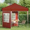 vidaXL Pop-up Partyzelt 195 x 195 x 245 cm Terrakotta Oxford-Stoff 42019732 Bild 3