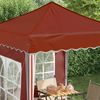 vidaXL Pop-up Partyzelt 195 x 195 x 245 cm Terrakotta Oxford-Stoff 42019732 Bild 4