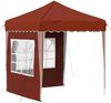 vidaXL Pop-up Partyzelt 195 x 195 x 245 cm Terrakotta Oxford-Stoff 42019732 Bild 2