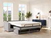 Vente-unique - DARIELO Sofa Stoff Grau - B 223 cm95 cm x H 93 cm x L 190 cm Bild 2